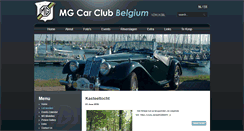 Desktop Screenshot of mgcarclub.be