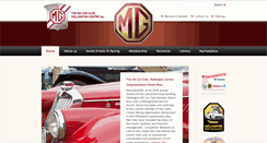 Desktop Screenshot of mgcarclub.org.nz